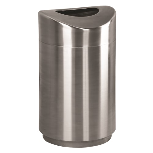 Rubbermaid Eclipse 30 Gallon Waste Receptacle, Stainless Steel